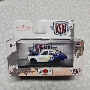 M2 Machines 1969 Nissan Bluebird 1600SSS Premium Die-cast Car WMTS07 18-09